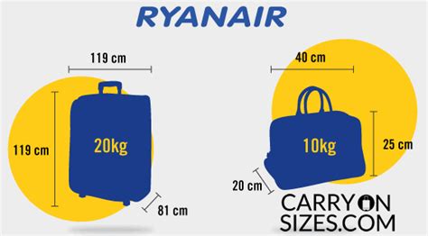 ryanair hold luggage size guide.